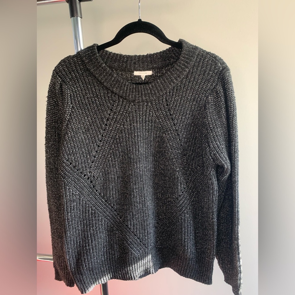Maurices Black Crew Neck Sweater